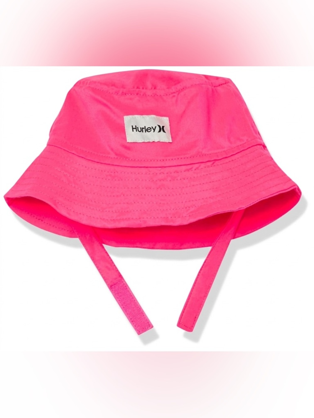 Hurley Kids Girl's Pink Bucket Sun Hat - Size 4T